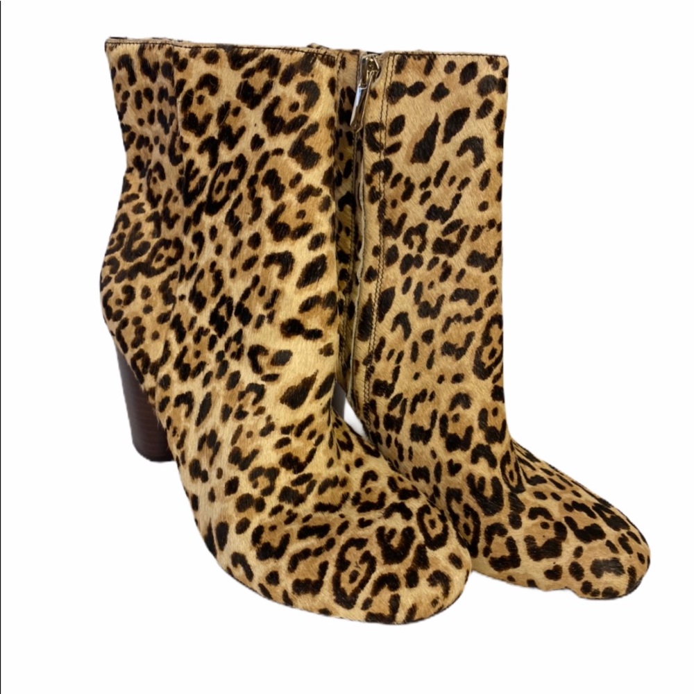 Sam Edelman cheetah print ankle boot size 8